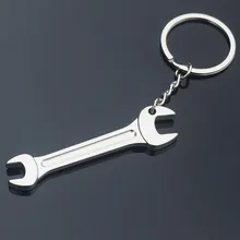 В настоящее время доступна торговля металлический инструмент брелок маленький брелок с гаечным ключом-с лазерной надписью Логотип Настраиваемый