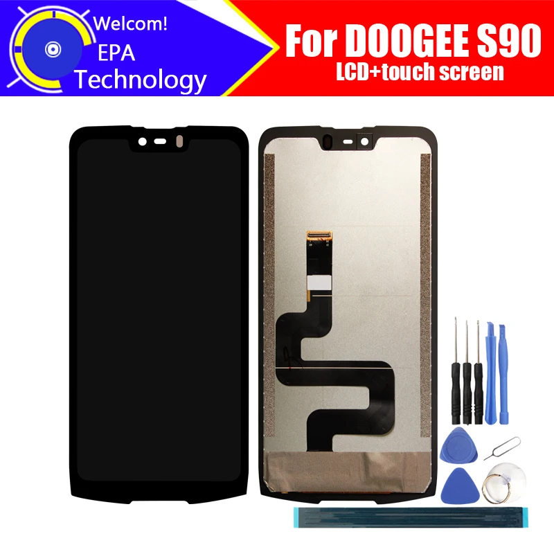 6.18 inch Doogee S90 LCD Display+Touch Screen Digitizer Assembly 100% Original LCD+Touch for DOOGEE S90C PRO+Tools | Мобильные