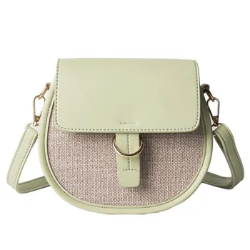 

ASDS-Summer Small Bag Female Tide Korean Version Of The Wild Single Shoulder Sling Fashion Saddle Bag