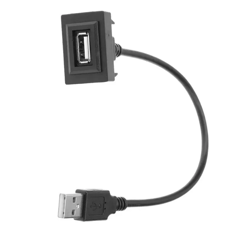 Dash заподлицо USB мужчин и женщин удлинитель провода для Toyota VIGO классические цвета и простой прочный дизайн