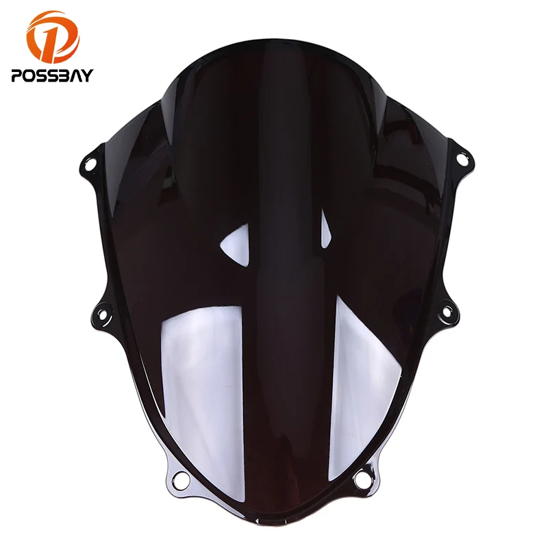 Экран на лобовое стекло мотоцикла POSSBAY 4 цвета для Suzuki K17 2017 2018 Cafe Racer Scooter