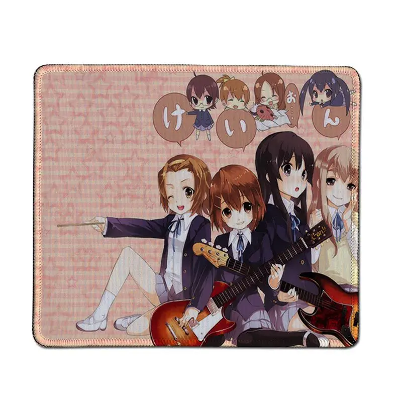 Lock Edge25x29cm Babaite K-On резиновый ПК игровой коврик для мыши скорость/Управление версия большой игровой коврик для мыши - Цвет: Lock Edge25x29cm