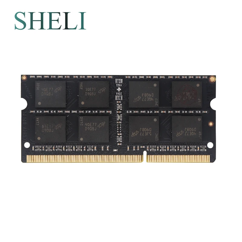 SHELI New Notebooks memory 8GB 2RX8 PC3L 14900S DDR3L 1866MHZ SO DIMM 204pin CL13 Laptop Memory 2