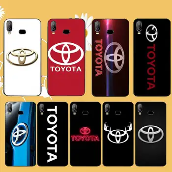 

NBDRUICAI Japan Cool Toyota Car Logo Phone Case For Samsung A10 A20 A30 A40 A50 A70 A71 A51 A6 A8 2018