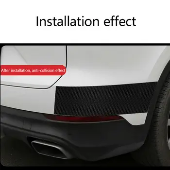 

Replacement Car Sticker Accessories Universal Bumper Carbon Fiber Strip