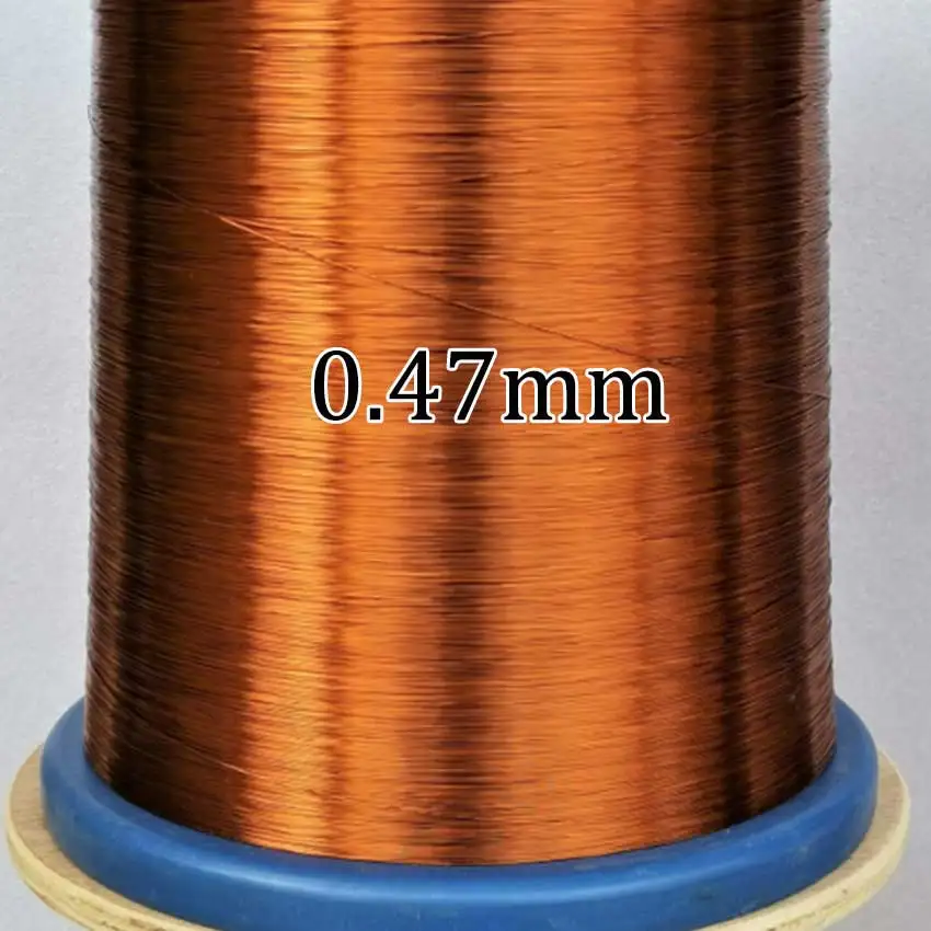 Cltgxdd 0.47mm ( 50m / 100m /pc ) Polyester Enamelled Wire Round Copper QZ-2-130 Sold by The Meter | Обустройство дома