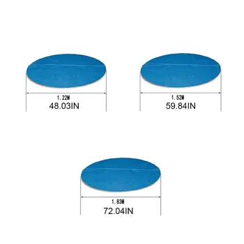 

Inflatable Swimming Pool Solar Cover Frame Rainproof Dust Cover Protector Mat GXMB