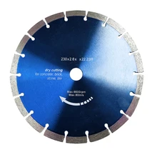 Disque de coupe en diamant pour béton, 12mm de hauteur, lames de scie, pour meuleuse d'angle, briques, universel, 230