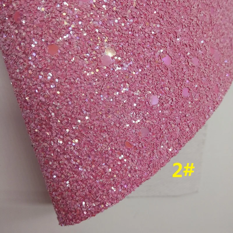 Розовая блестящая ткань, страусиная искусственная ткань, набивные меховые листы для банта A4 21x29 см мерцающие XM861 - Цвет: 2