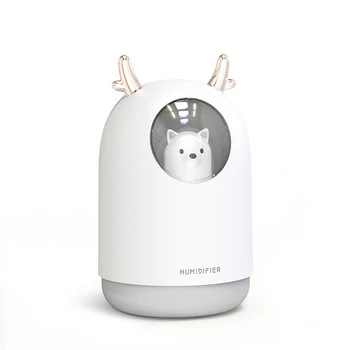 

High Quality 300ml Ultrasonic Air Humidifier Essential Oil Diffuser for Home Office Car USB Fogger Mist Maker with Night Lamp