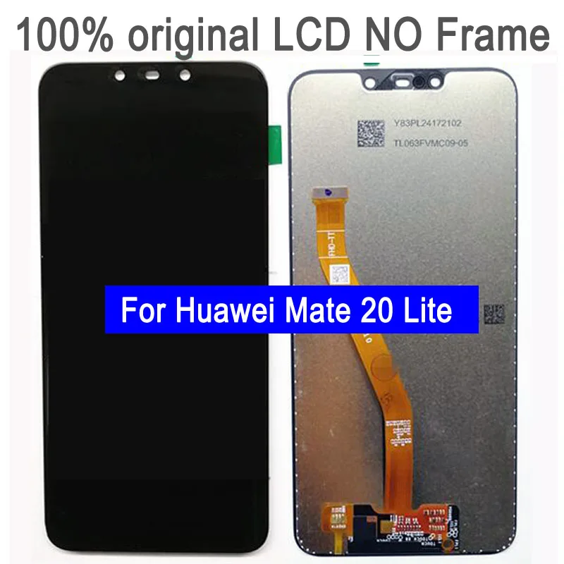 Для huawei mate 20 Lite ЖК-экран дисплей с рамкой 6," сенсорная панель дигитайзер для huawei mate 20 Lite lcd