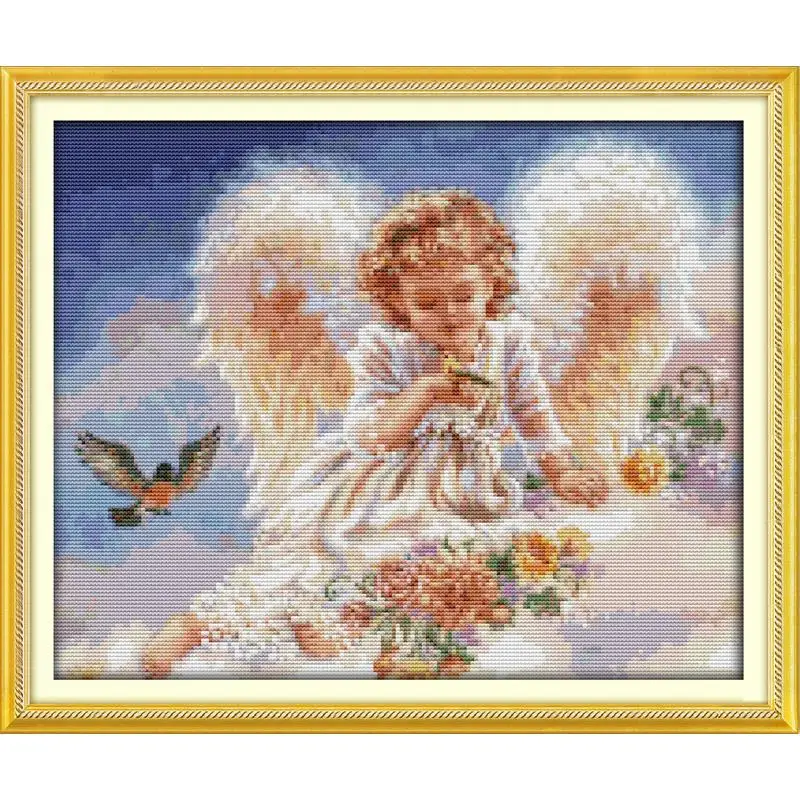 Joy Sunday Kits De Punto De Cruz De Costura, 11 Quilates, Estampada, Gama Completa De Bordado