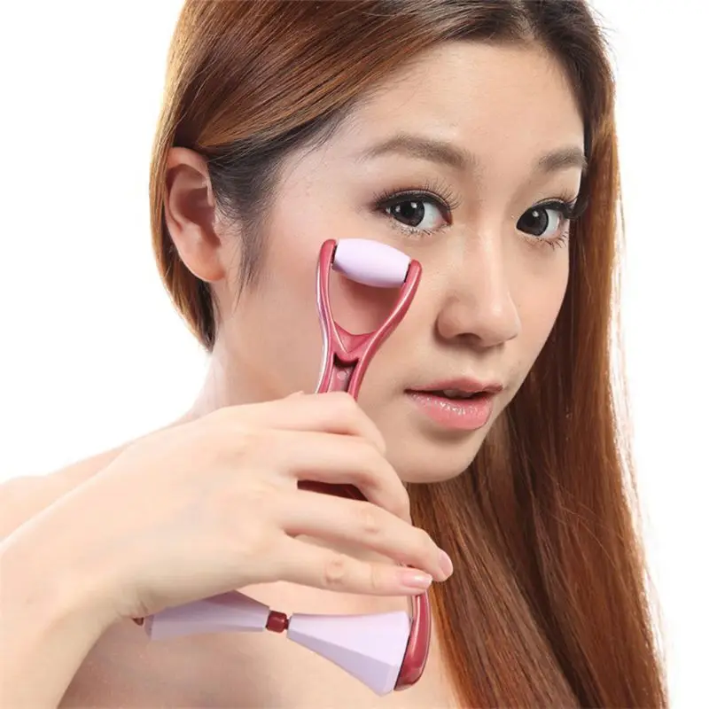 

Double-End Face Taper Roller Eye Forehead Massager Anti Aging Wrinkle Puffiness