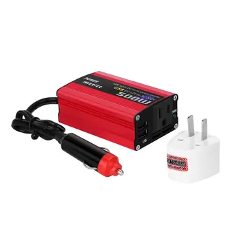 

DC 12V to 110V 220V AC Car Inverter Automatic Transformer With Dual USB Car Adapter 500W DC to AC Power Converter