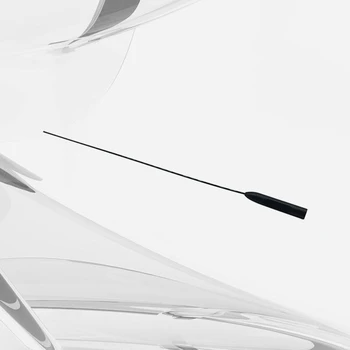 

10 Pcs Hearing Amplifier Sound Guide Tube Cleaning Rod for Hearing Aid (Black)