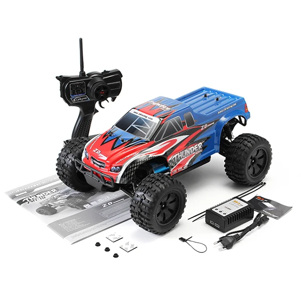 

ZD Racing 10427S RC Car 1:10 Thunder ZMT-10 2.4GHz Radio Control Car RTR Brushless Crawler Off Road Car Model Toys Gifts