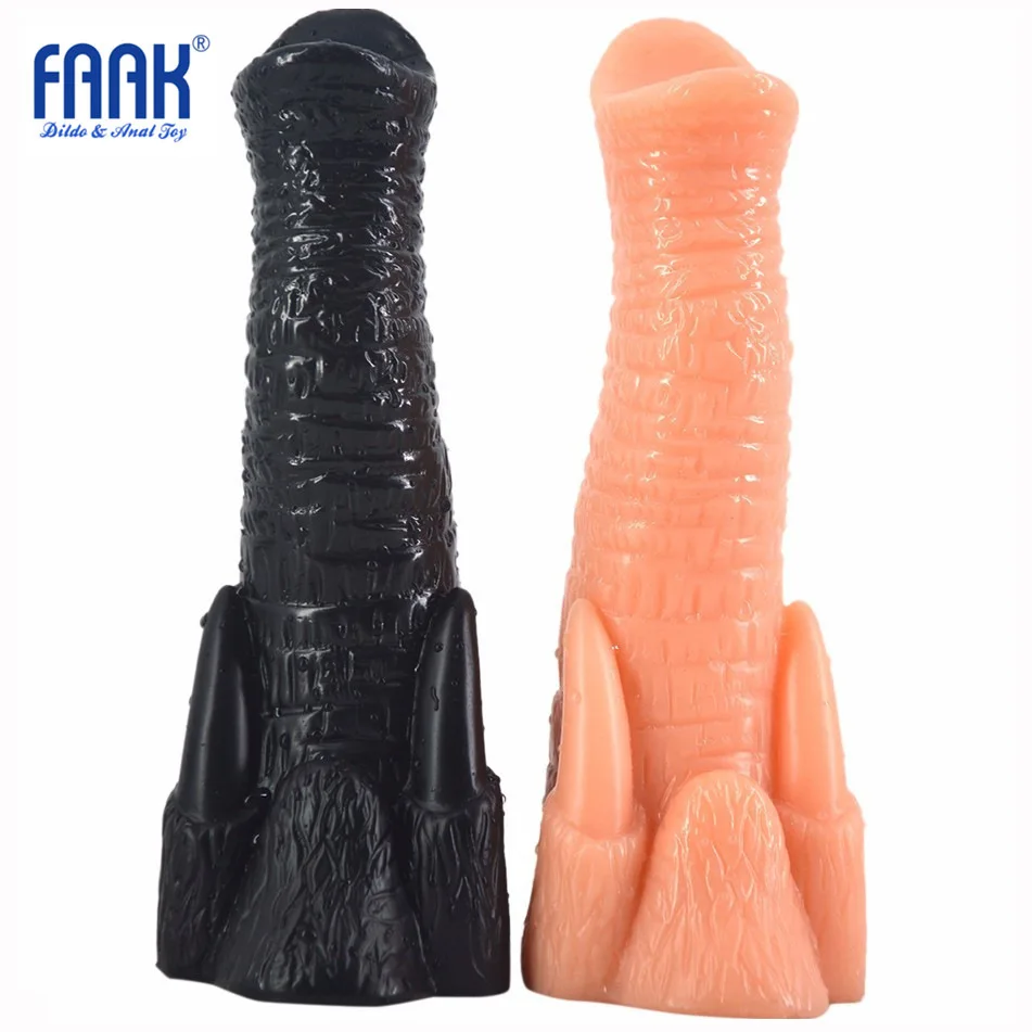 FAAK Elephant Simulation Penis Gay Sex Toys Super Huge Realist Dildo New Skin Feeling Strap On Rubber Slip | Красота и здоровье