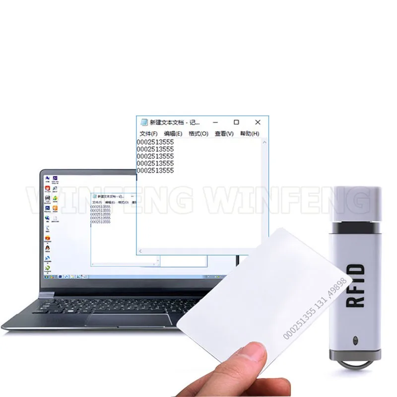 Windonw Android система ручной мини USB флэш накопитель контроль доступа 125 кГц RFID