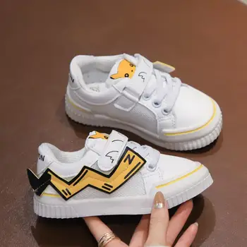 

Children Casual White Shoes Spring Fashion Girls Boys Sport Shoes Children Running Shoes Kids Skateboarding Shoes Shell Sneakers