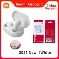 Originale Xiaomi Redmi Airdots 2 TWS auricolare Wireless BT accoppiamento automatico cuffie riduzione del rumore con microfono auricolari controllo AI