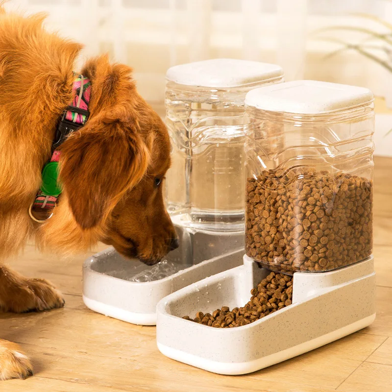 Cat-Feeding-Bowls Feeders Fountain-Bottle Dog-Water-Dispenser Dog Automatic Drinking