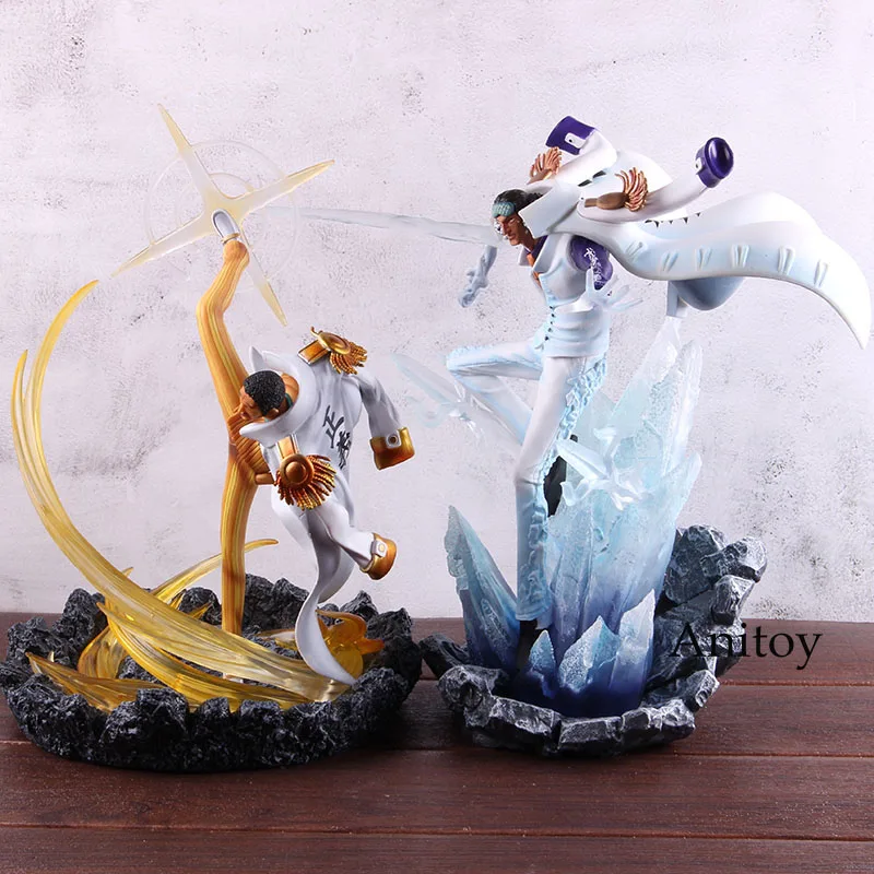 Аниме one piece P.O.P Battle Ver. Одна деталь Kuzan Borsalino GK статуя Kuzan Borsalino фигурка ПВХ Коллекционная модель игрушки