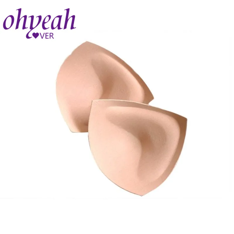 Ohyeahlover, 1 пара, бикини, накладки на грудь, треугольные, для женщин, интимные аксессуары, купальник, подкладка, вставки, чашечки, покрытие для сосков, NCM073