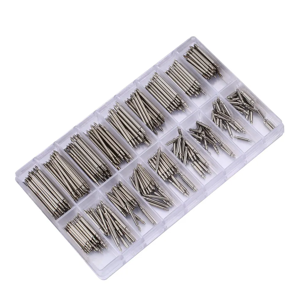 

Repair Watches Set 6-23mm Stainless Steel Watch Band Bars Spring Bracelet Link Pins Watchmaker