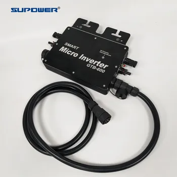 

Waterproof IP65 GTB-600 Solar PV Grid Tied Micro Inverter 600W With WIFI Communication Mode For Home Office PV On Grid System