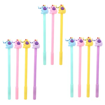 

11pcs Creative Elephant Neutral Pen Learning Pen Student Stationery Marker Pen