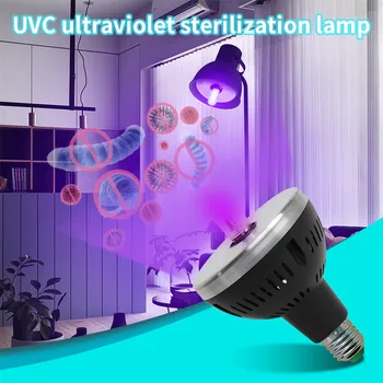 

E27 UV Desinfection Lamp LED Sterilizer Germicidal Bulb LED Sterilizer Lamp UV Disinfection Lamp Light Bulb Ultraviolet Light