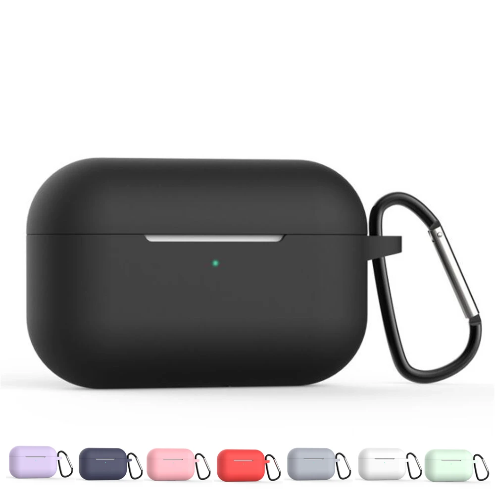 Силиконовый тонкий противоударный чехол для AirPods Pro 2019 Беспроводная Bluetooth версия