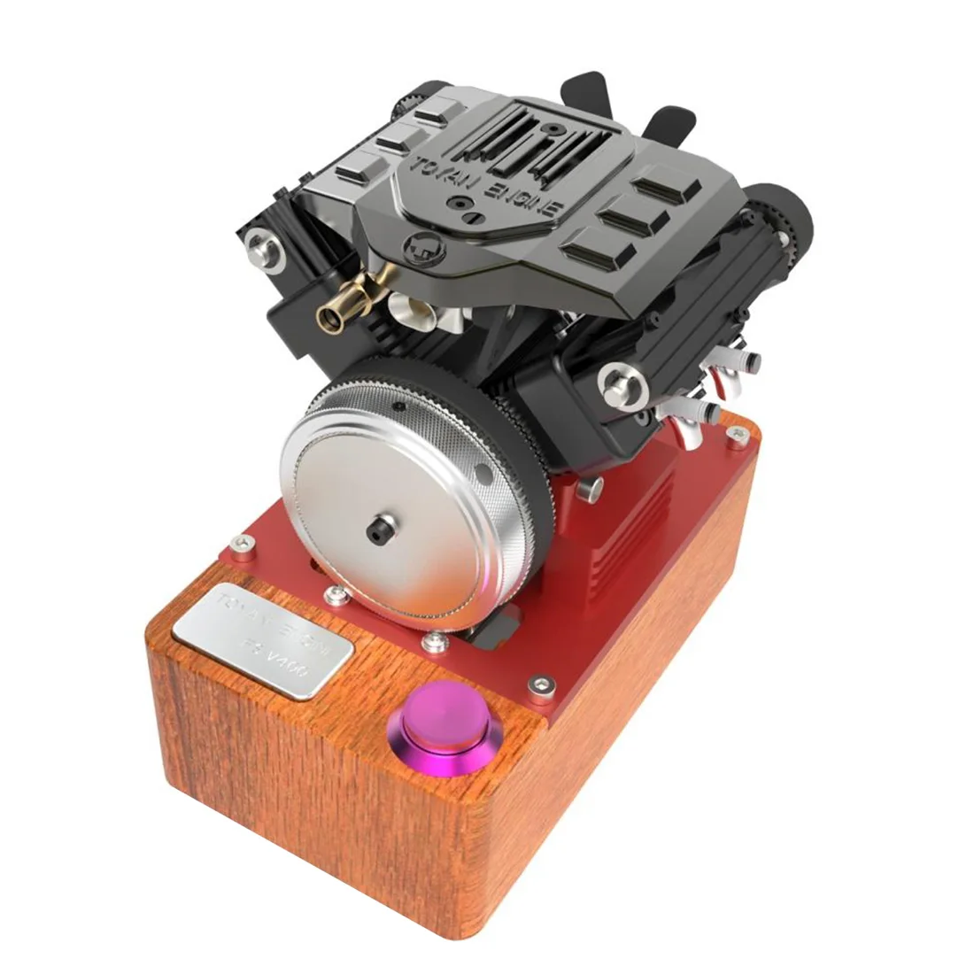 

Hot TOYAN V4 Engine Four Cylinder Four Stroke Gasoline Engine FS-4100GA Full Edition Engine For 1:10 1:12 1:14 RC Car Ship Plane
