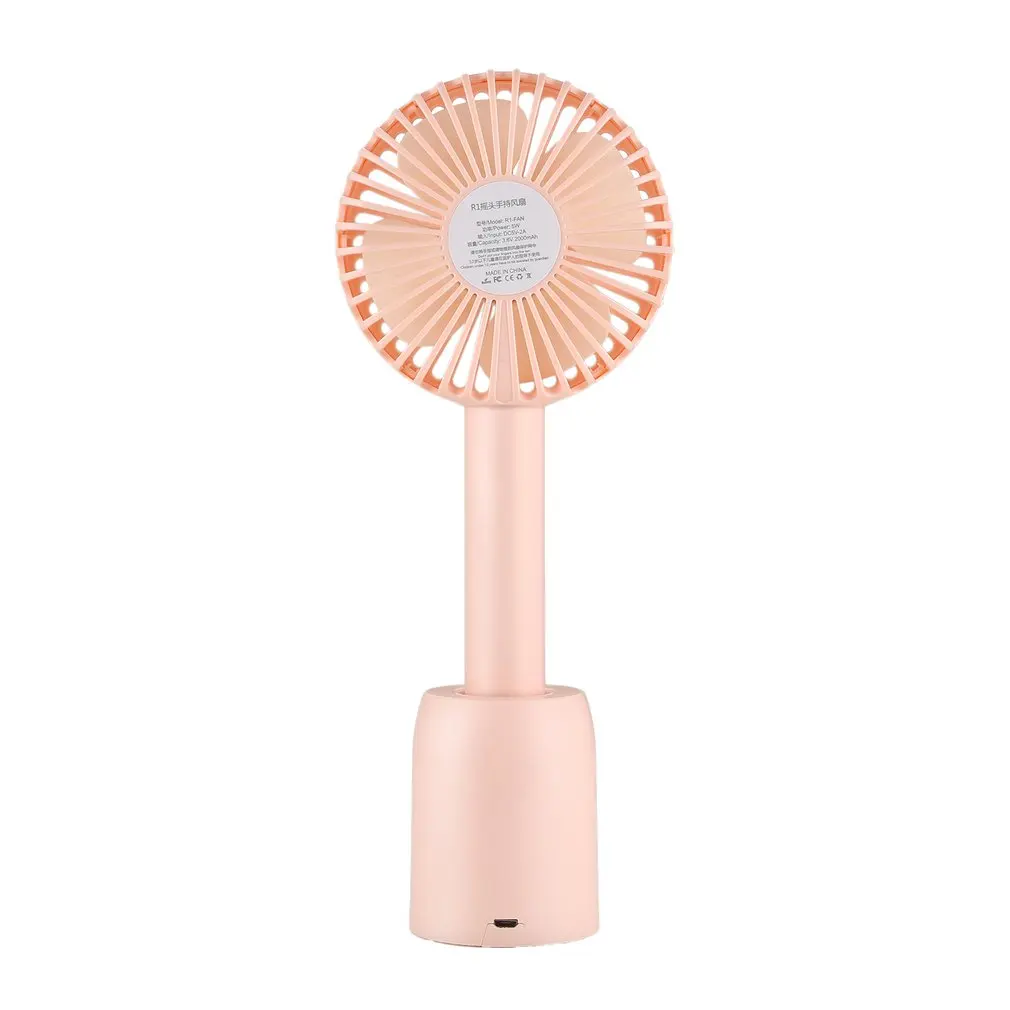 

Mini Fan Cooling Rechargable Personal Handheld Easy to Carry Rotate Design Small Hand Bar Desktop Cooling Small Fan