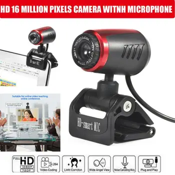 

16 million pixels 30FPS Auto focus PC Desktop computer web camera full hd 720p USB 2.0 Webcam live conference with microphone