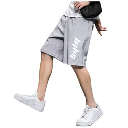Shorts d'été européens et américains pour hommes, pantalons de sport décontractés à cinq points, mode mince extensible, ample, grande taille 4XL 