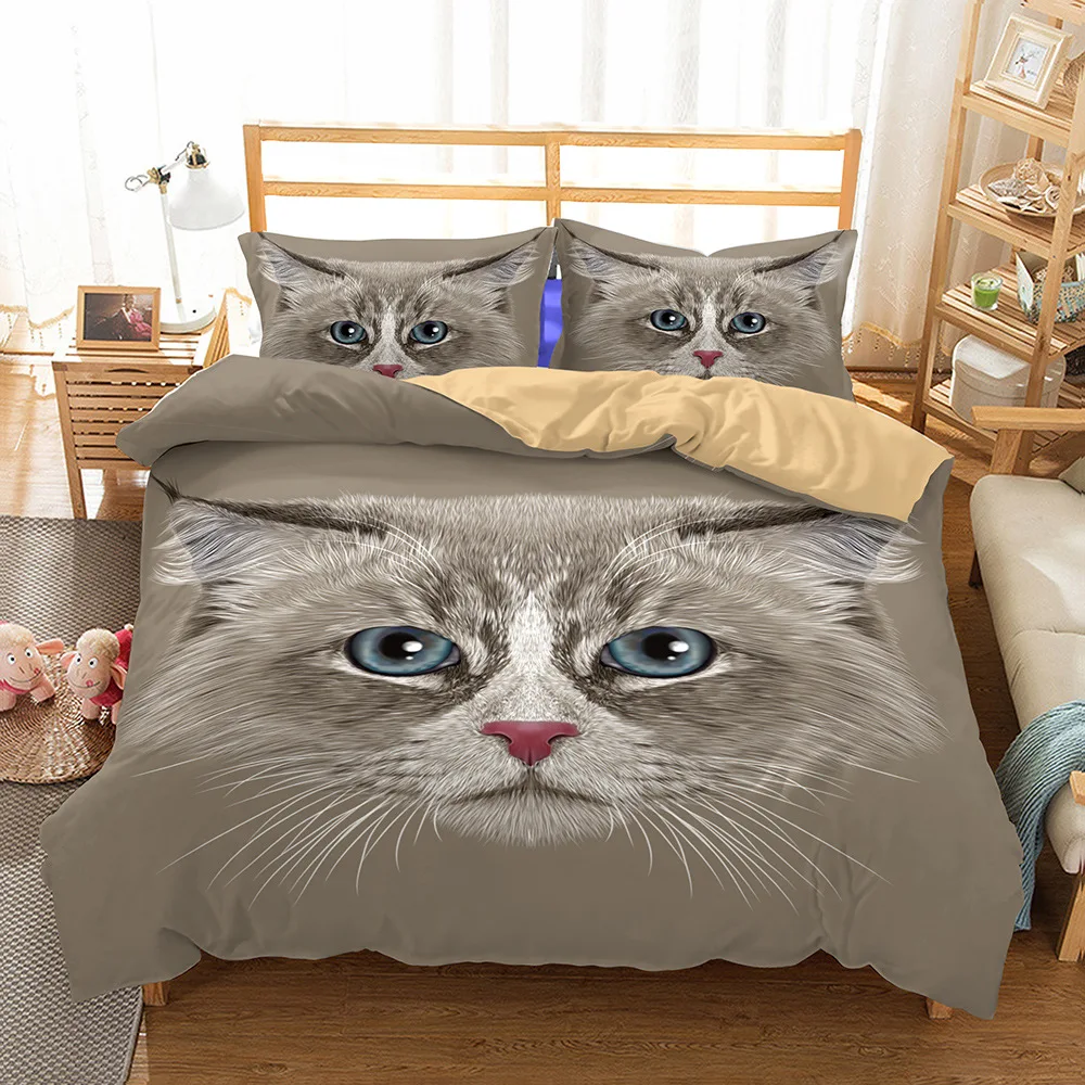 as picture BEST. WENSD, Комплект постельного белья на весну, осень, зиму, супер король, королева, полная детская кровать, Хэллоуин, черепа, двойной комплект постельного белья для дома - Color: as picture