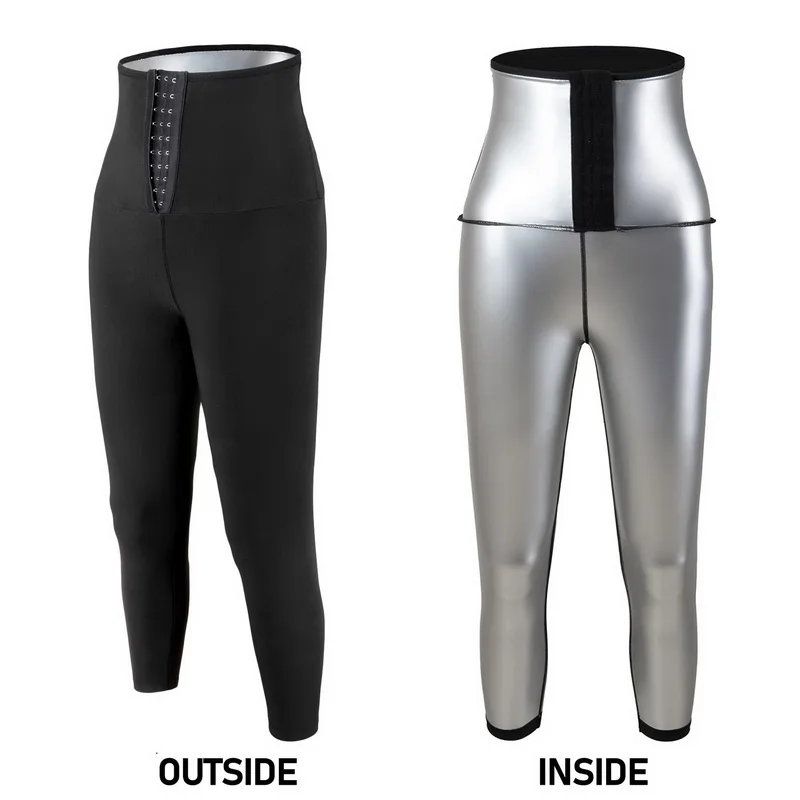Shapewear Workout Pants Body Shaper Pants Sauna Shapers Hot Sweat Sauna Effect Slimming Pants Fitness Short for Workout Gym