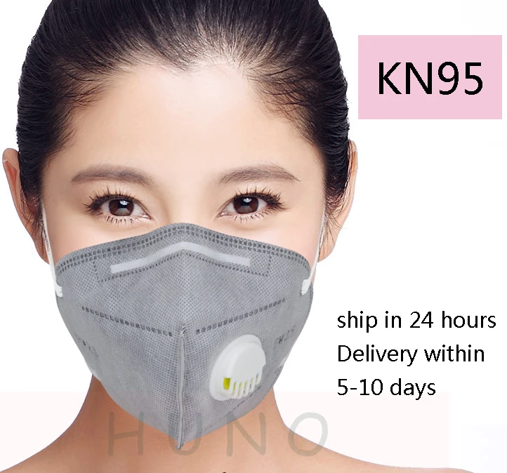 

Kn95 Face Masks N95 Masks with Exhalation Valve Anti Dust Mask Respiratory Mask Face Mask Mouth Mask for PM2.5 protection