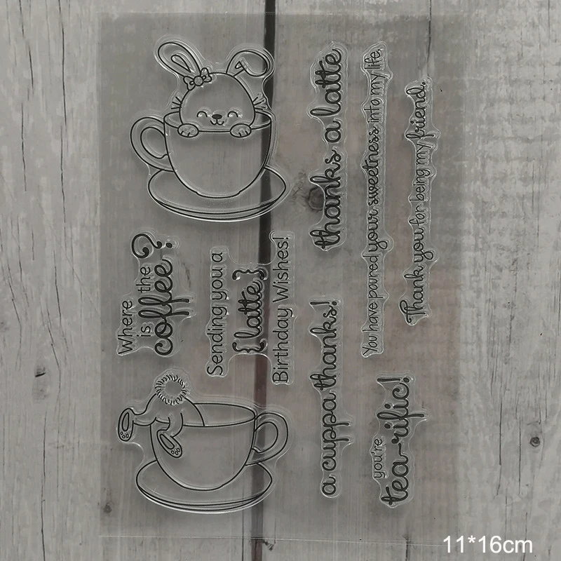 A0482 Clear stamps