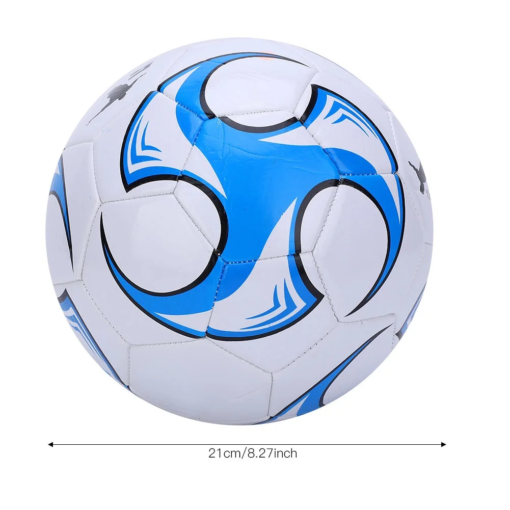 Blue Football 2.7 Thick School Student Training No 5 Stitching Soccer Ball Tool 