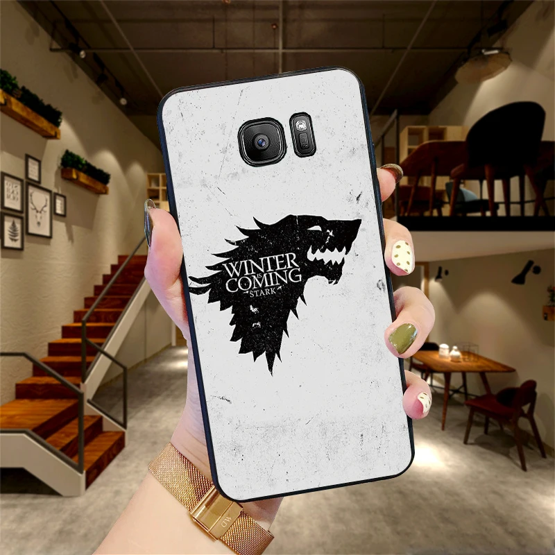 Cartoon thrones For Samsung NOTE 8 9 M10 M20 M30 S6 S7 Edge S8 S9 S10 PLUS TPU Soft Phone Back Cover Case Shell | Мобильные телефоны
