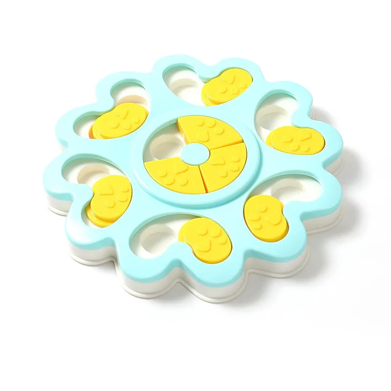 Светло-зеленый Игрушки для дозирования собак, игрушки для медленного кормления, умная головоломка, игрушки для собак, интерактивный для щенков, игрушки 29 г - Цвет: Светло-зеленый