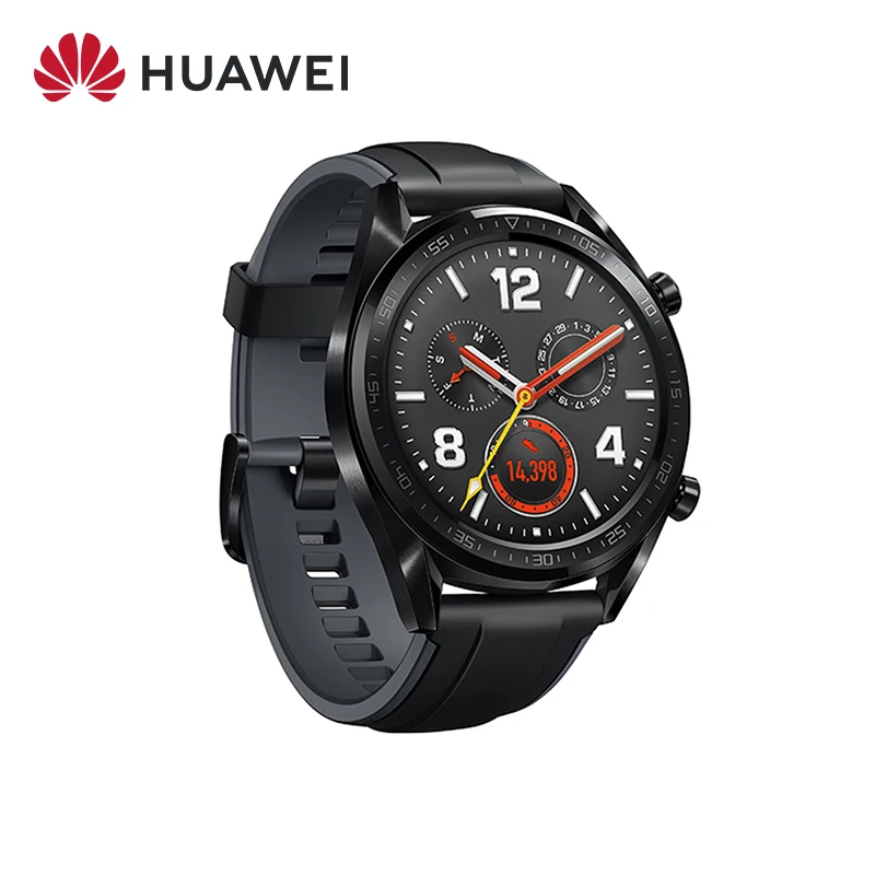 

Global HUAWEI Watch GT Smart Watch 1.39'' AMOLED Screen 14 Days Battery Life 5ATM Waterproof Phone Call Heart Rate Tracker GPS N