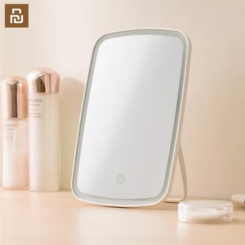 

Led Makeup Mirror Touch-sensitive Control Led Natural Light Fill Adjustable Angle Brightness Lights Long Battery Makeup Mirror