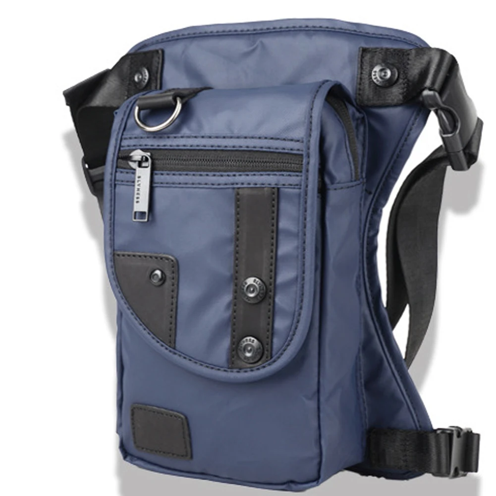 Мужской кошелек с поясная сумка на талию сумки через плечо водонепроницаемые ножные сумки для мотоциклистов
