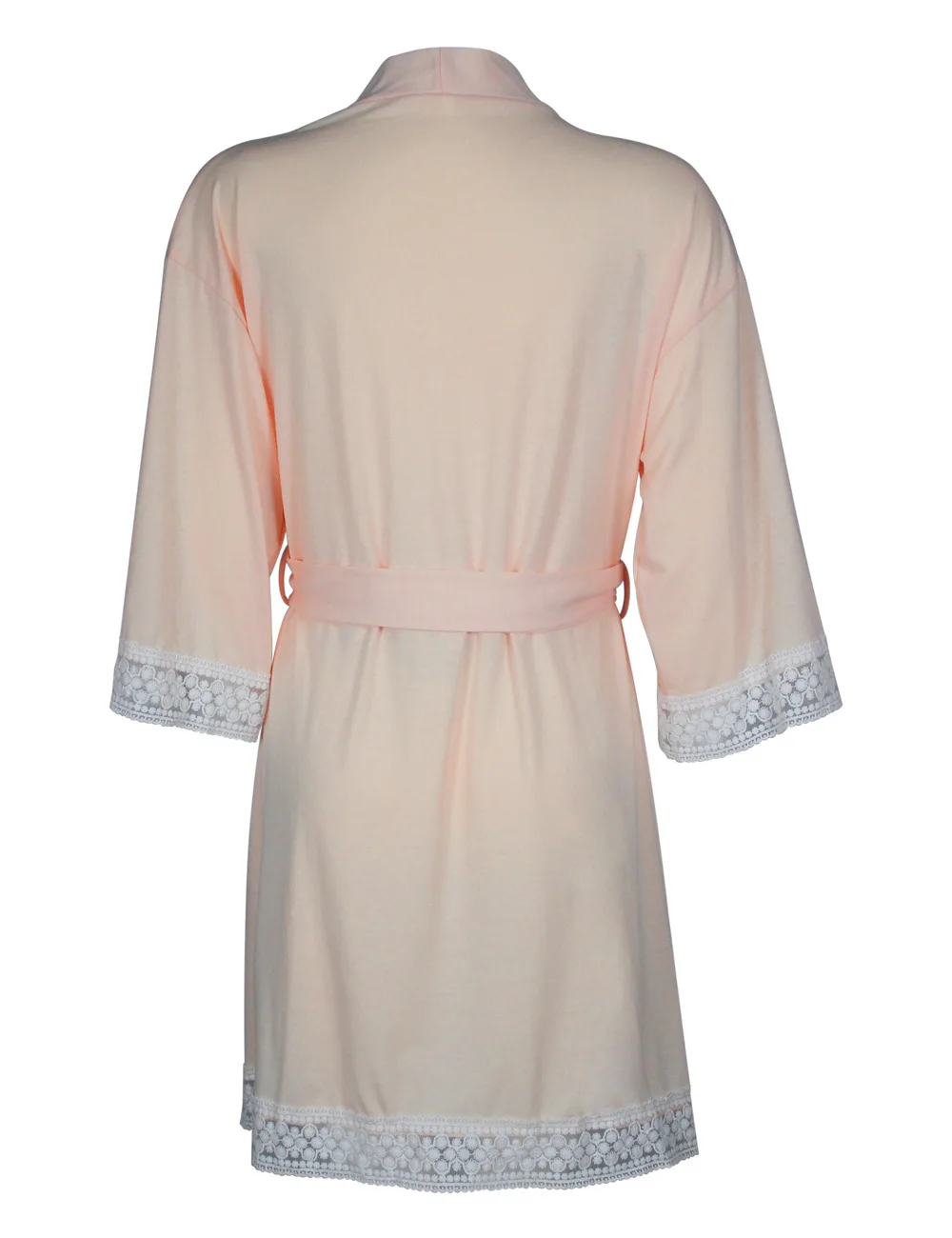 Vestido de Maternidade Dormirwear com Decote em v Sólida Rendas Costura Cardigan Enfermagem Pijamas Gravidez Maternidade Robe Cor 36 cardigan enfermagem pijamas gravidez pijamas maternidade robe sleepwear com decote em v