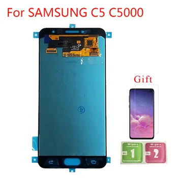 

5.2'' Super AMOLED LCD Display for SAMSUNG Galaxy C5 C5000 LCD Display Touch Screen Digitizer Replacement Parts
