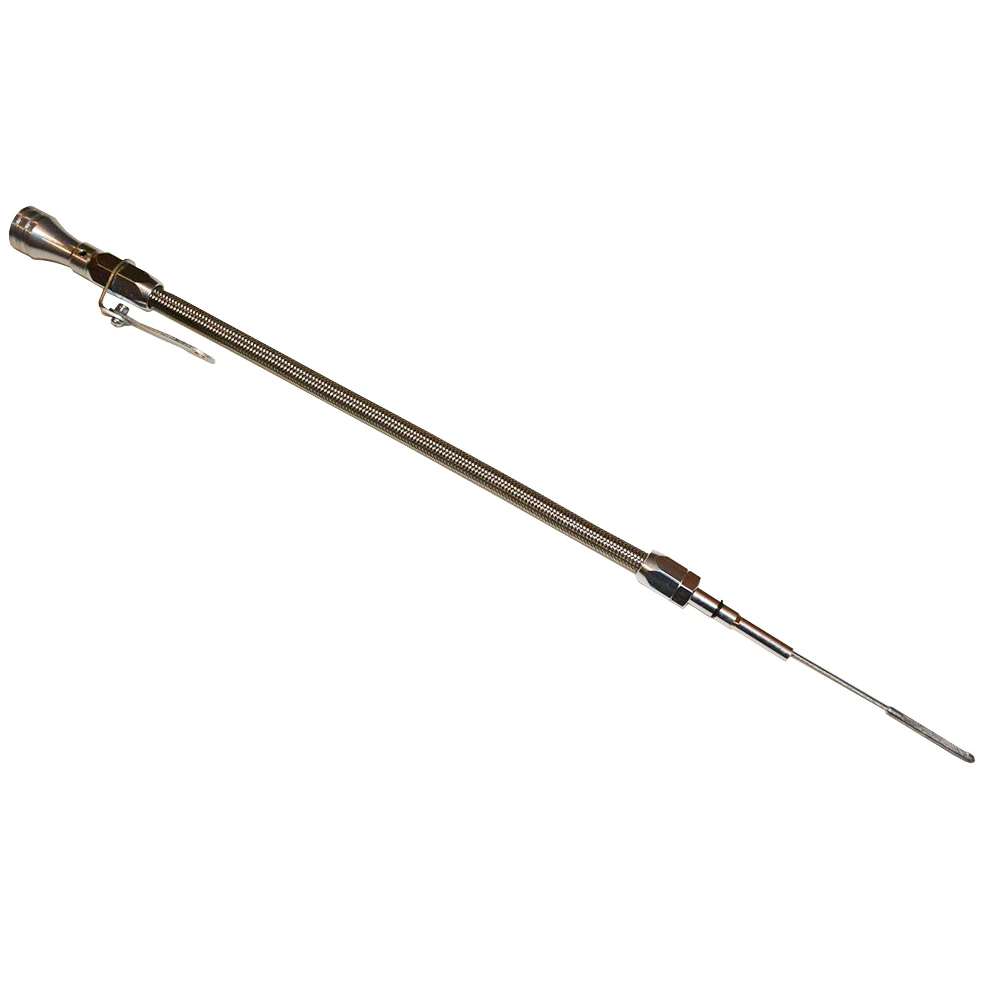 GM Chevy LS Flexible Braided Stainless Engine Oil Dipstick LS1 LS2 LS6 5.7 6.0Block & Parts