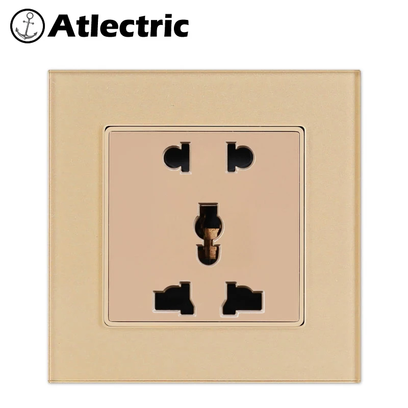 Универсальная Многофункциональная розетка Atlectric настенная с двумя USB портами